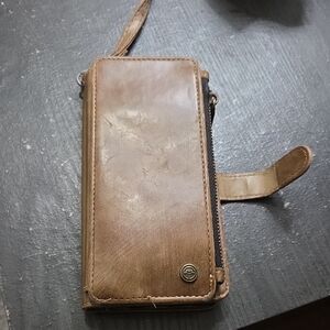 Samsung Tan Leather Phone Case